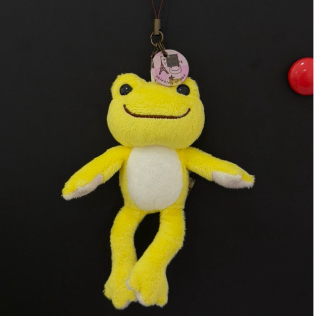 Pickles the Frog Plushie Ganci Keyring Bagcharm