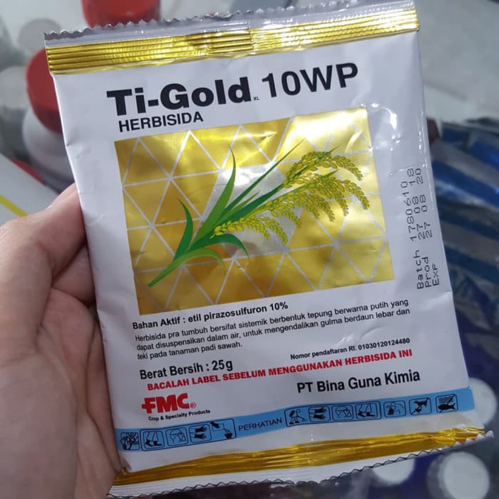 TI-GOLD 10wp herbisida 25gr