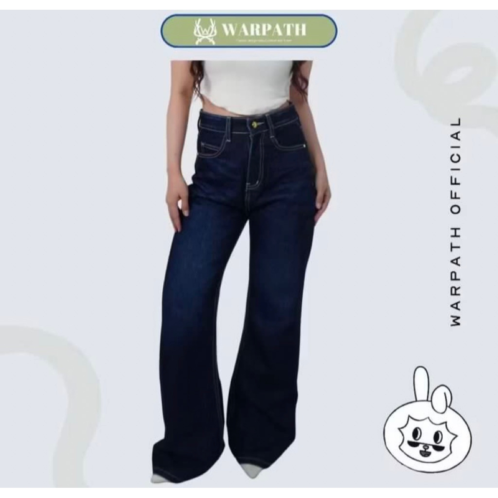 WARPATH Highwaist Flare Jeans Swagboot 2093 Garment blue