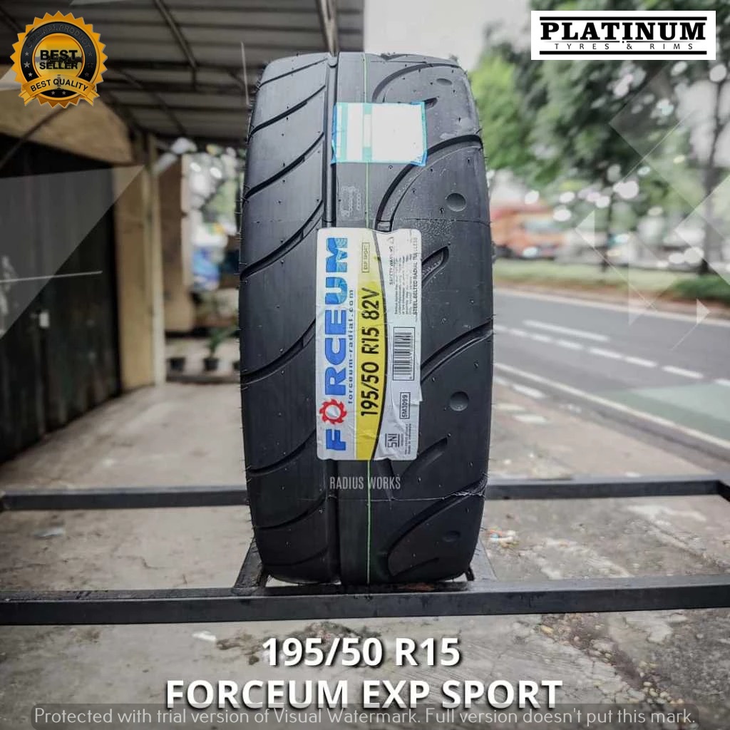 BAN MOBIL SEMISLICK FORCEUM EXP SPORT 195 50 R15 II 195 50 R15 TAHUN 2024 II 195/50 R15 FORCEUM