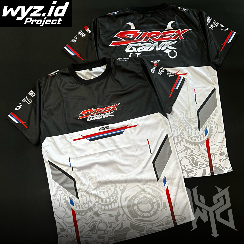 Kaos Jersey Surex Gank Supermoto Herex CFR KLX DTRACKER WR