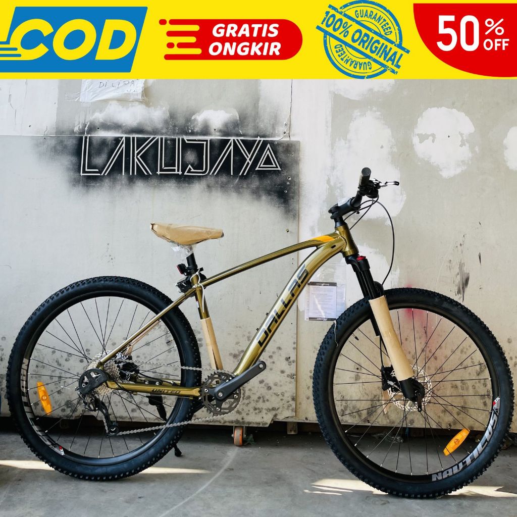 SEPEDA GUNUNG MTB MERK UNITED DALLAS 191 (BY : UNITED BIKE)