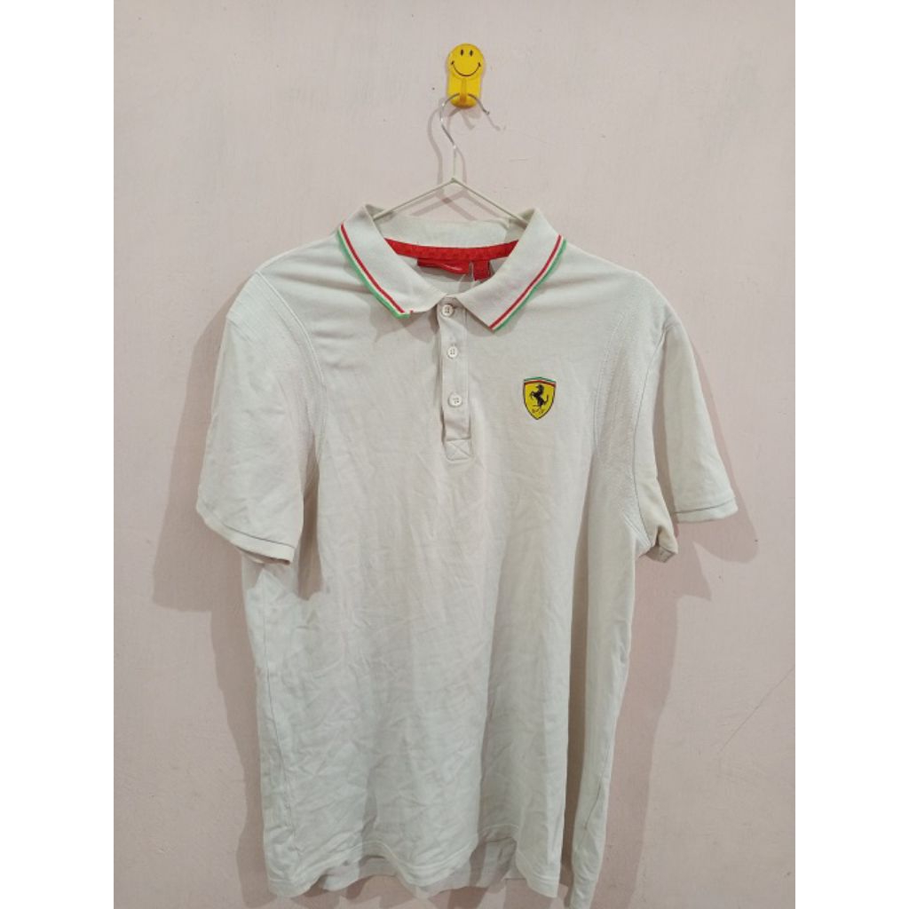 Kaos Polo Puma x Ferrari