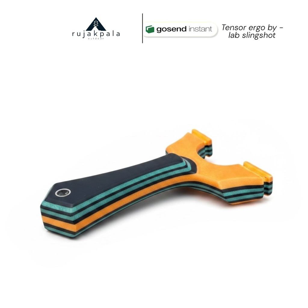 Tensor ergo by lab slingshot - ketapel micarta full set olahraga profesional