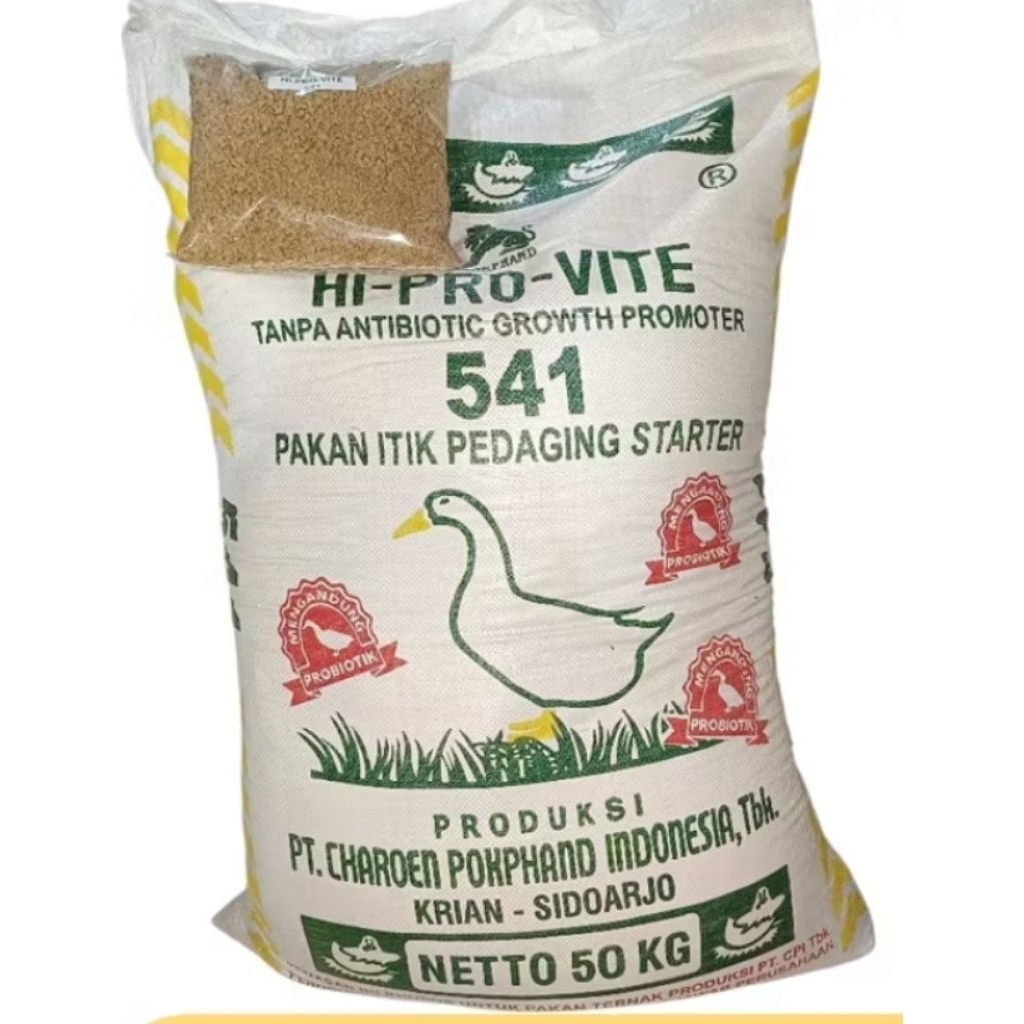 Hi pro vite 541 pakan bebek pedaging