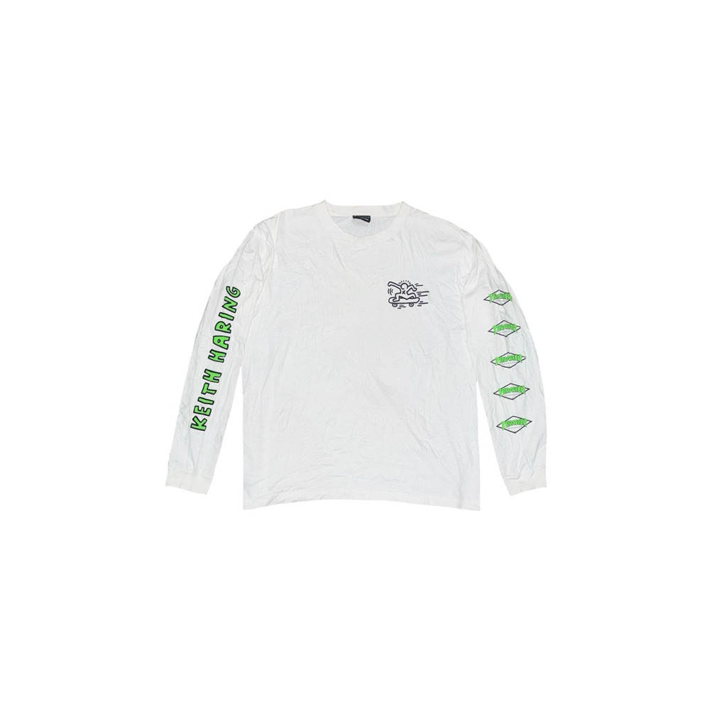 long sleeve thraser x keith haring