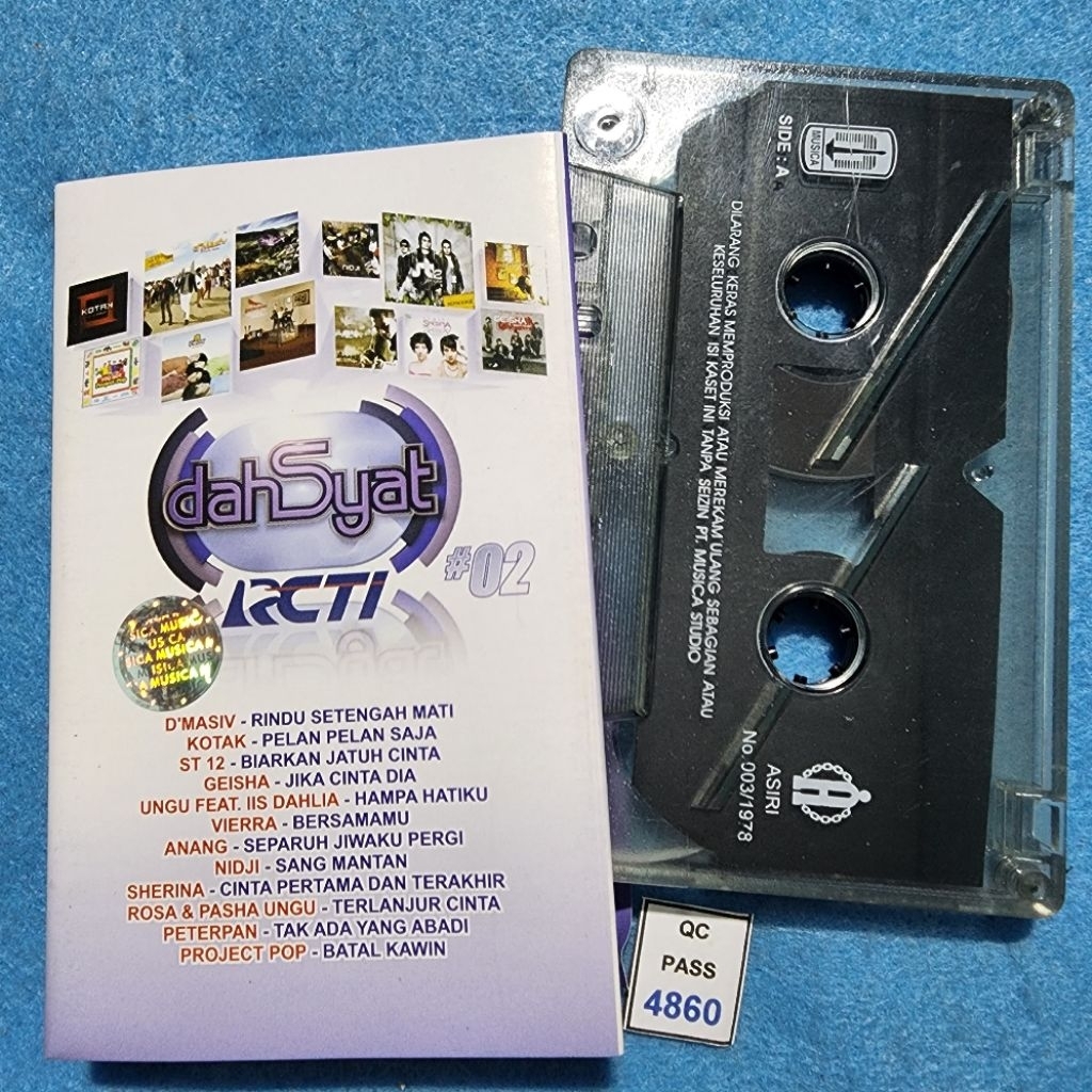 Kaset pita Kompilasi Dahsyat Vol 2 / Kotak Vierra Geisha