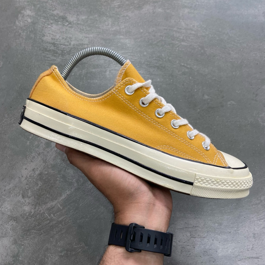 [Size 41] Rare Converse Chuck Taylor All Star 70S low Sunflower Yellow 2019 (162063C) Second Origina