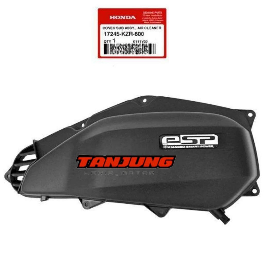 17245-KZR-600 Cover Tutup Filter Vario 125 Fi Old Vario 125 150 Led 2015 - 2017 Vario 125 New 2024 G