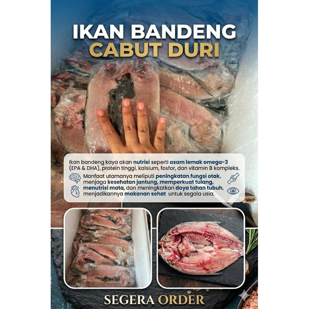 Ikan bandeng cabut duri