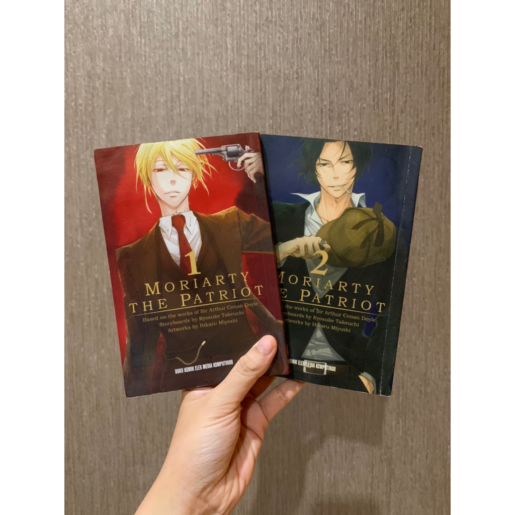 SET I - Komik Manga Moriarty The Patriot 1-2
