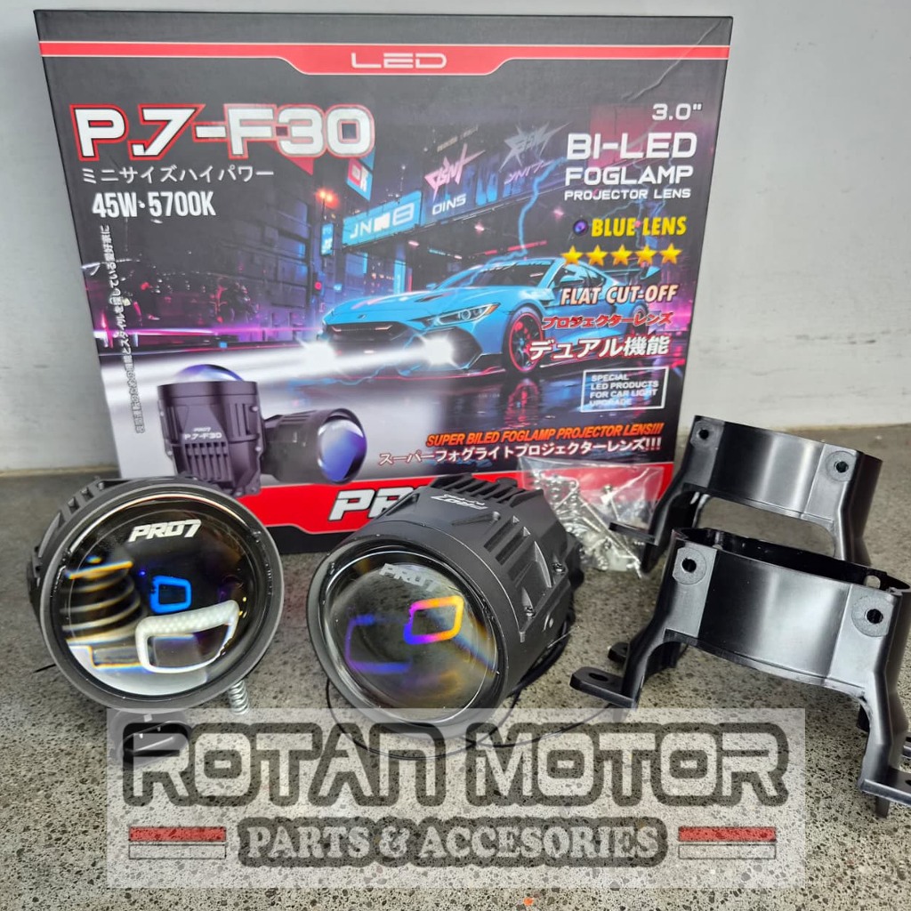 FOGLAMP BILED PRO7 P.7-F30 / P7F30 / P7 F30 / P.7F30 BILED FOGLAMP PRO Seven BLUE LENS 3 Inch 45W