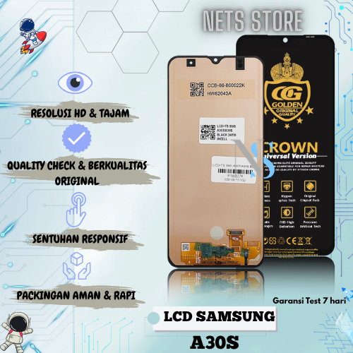 LCD SAMSUNG GALAXY A30S / A307 / A307F / A307GN TOUCHSCREEN SAMSUNG ORIGINIAL FULLSET