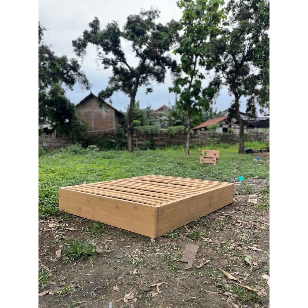 Tempat Tidur Minimalis Divan Ranjang Kayu Jati Dipan Ranjang Kayu Jati Tempat Tidur Kayu Jati ukuran