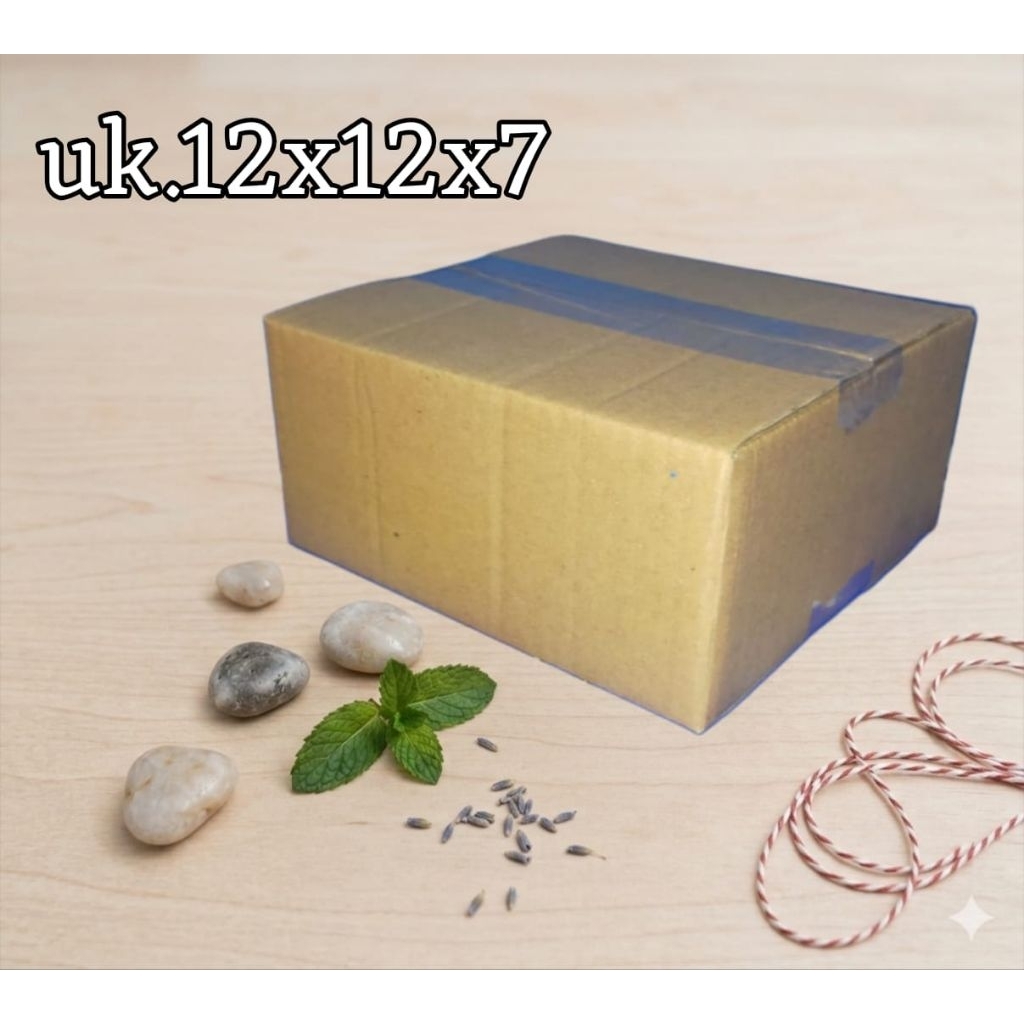 Kardus Packing UK 12x12x7 Kardus Murah Kardus Packing Besar Kardus Packing Kecil Kardus Mini Kardus