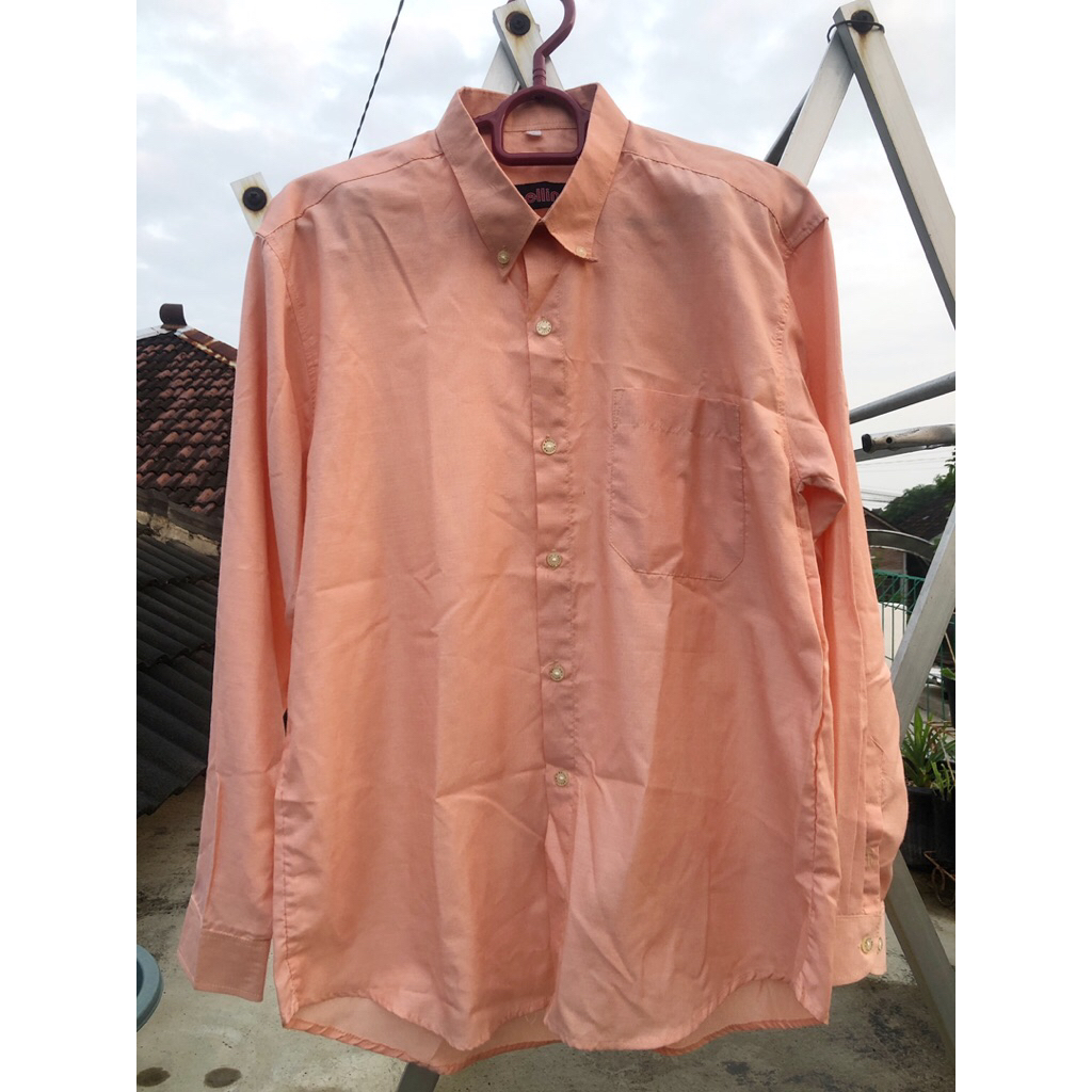 Kemeja Vintage Garis Pria Lengan Panjang Bellino Preloved kemeja lengan panjang Preloved kemeja Prel