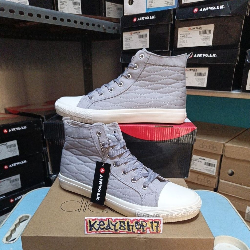 Sepatu Airwalk Brich LT Grey Original