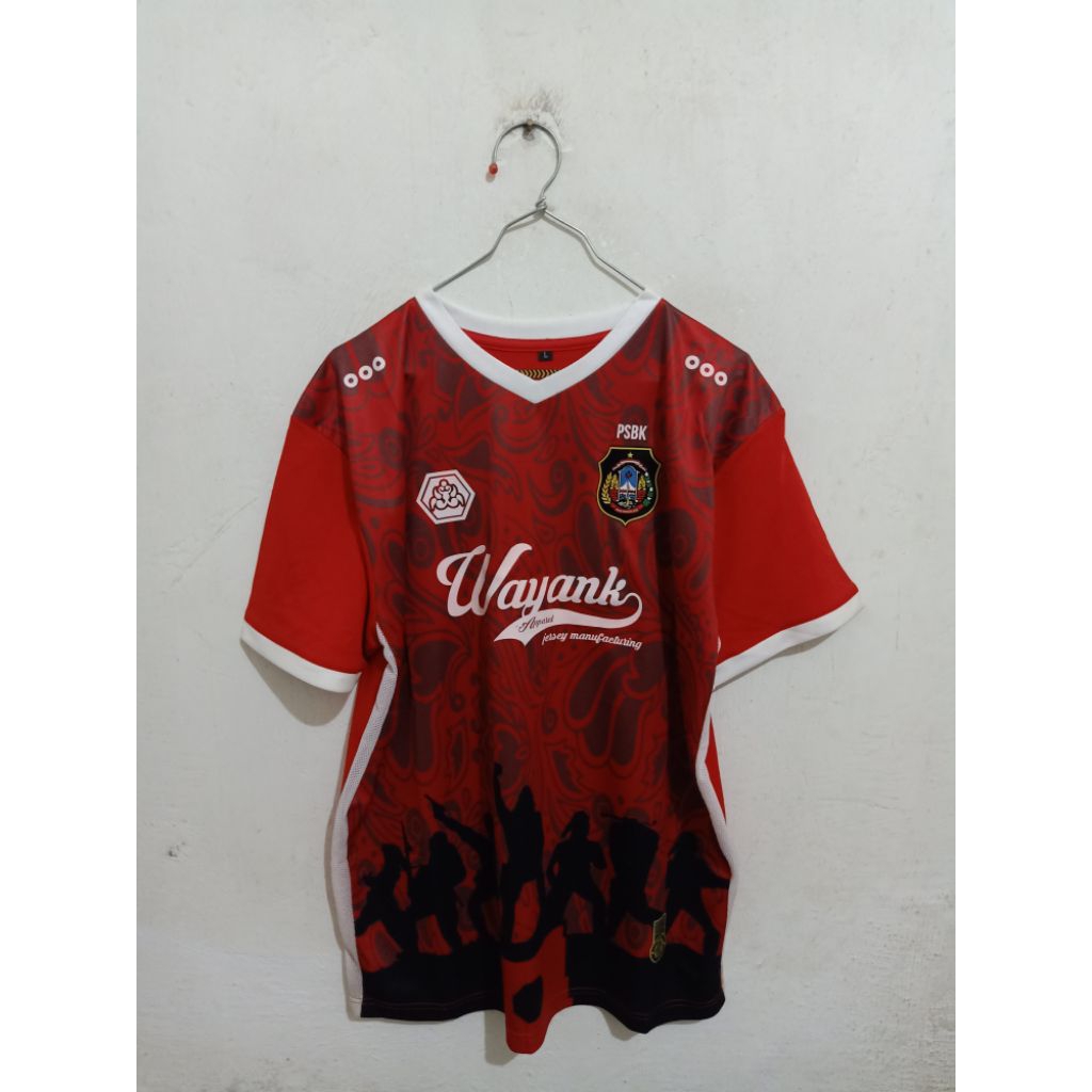 Jersey PSBK Blitar Putra Home Liga 3 2018 Original Player Issue Wayank