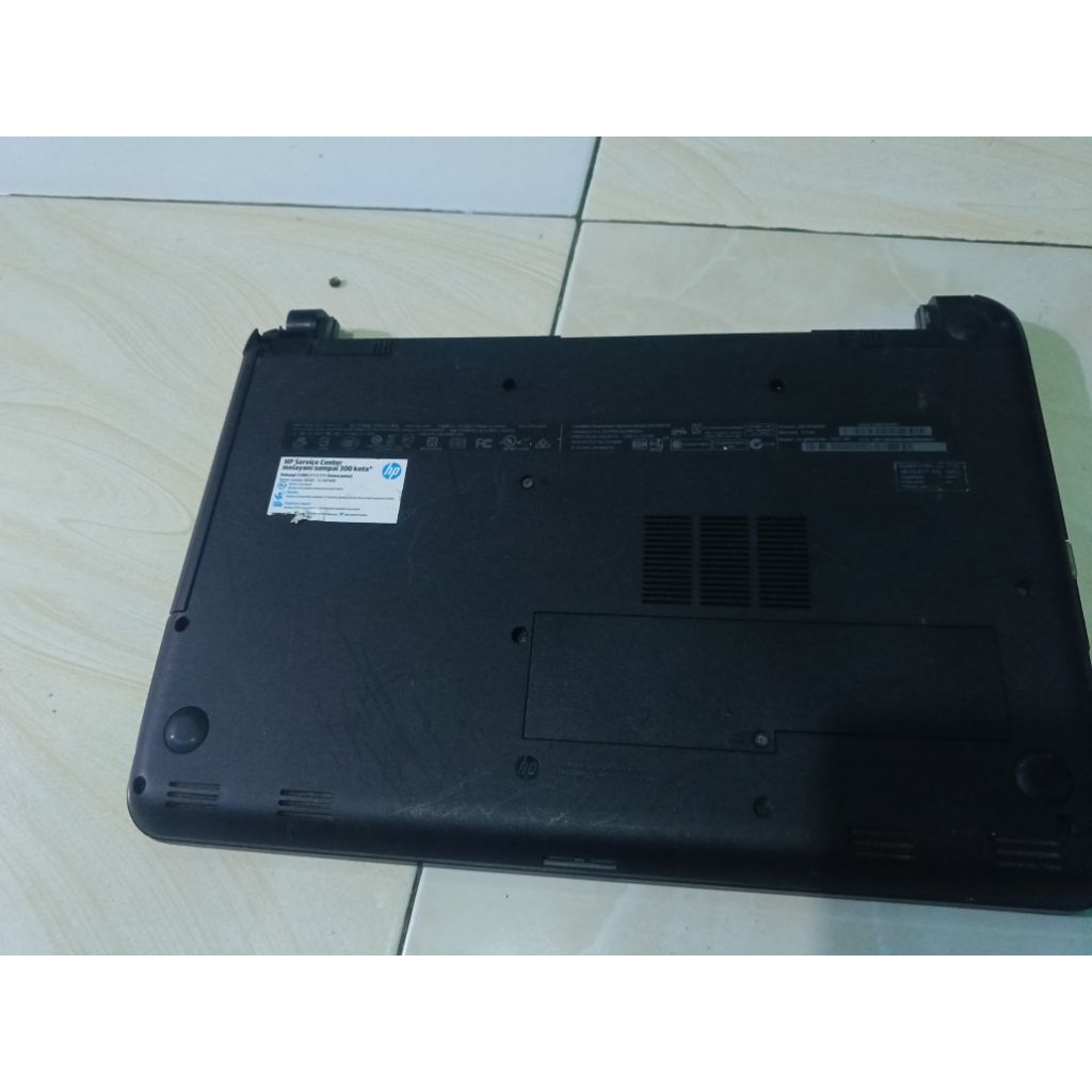 laptop hp 14-g008au minus lcd mesin normal