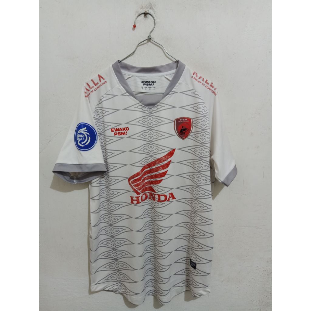 Jersey PSM Makassar Away Liga 1 2021 Original Match Issue SYAHRUL