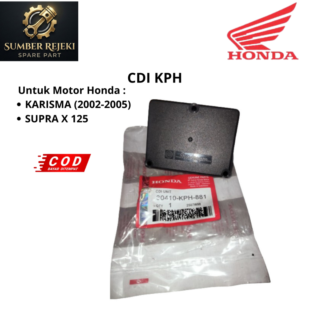 CDI Motor Honda Supra X 125 & Karisma KPH Original