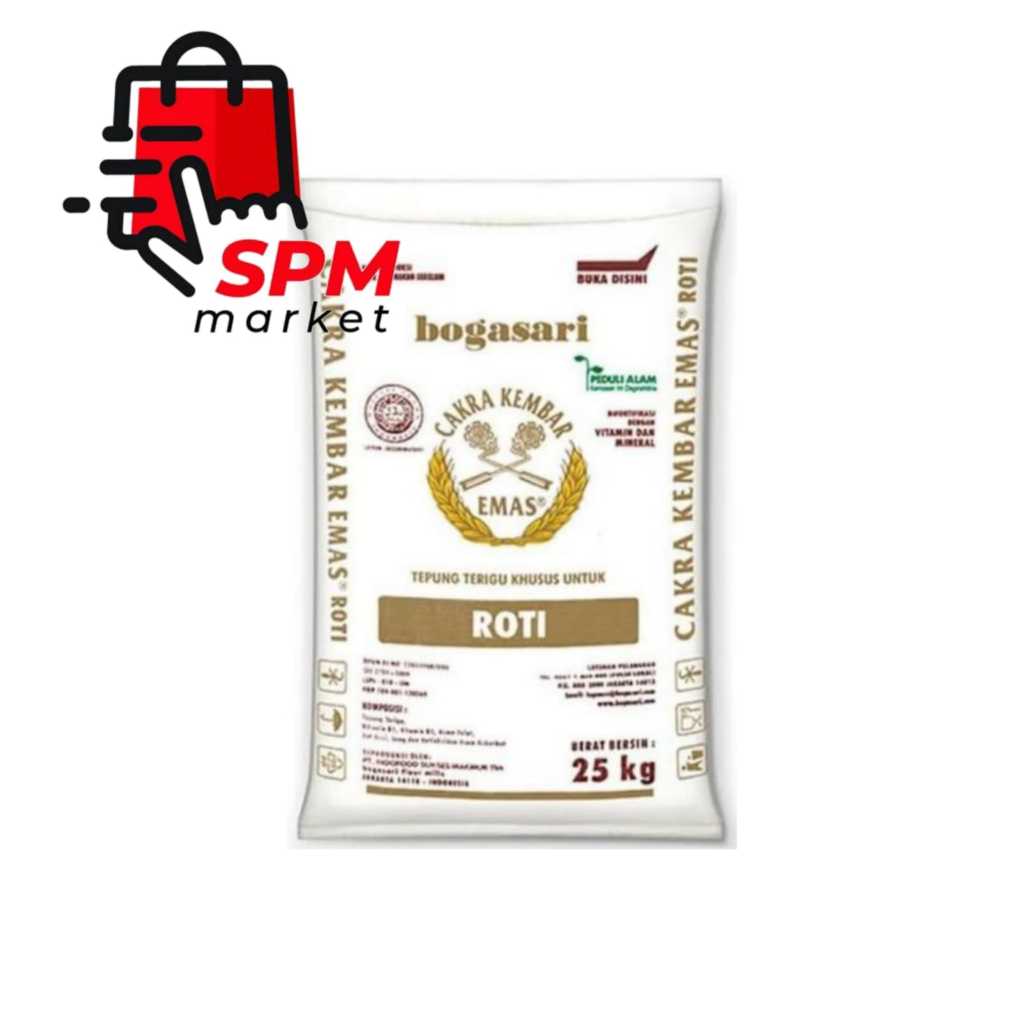 Tepung Cakra Kembar Emas 25 kg