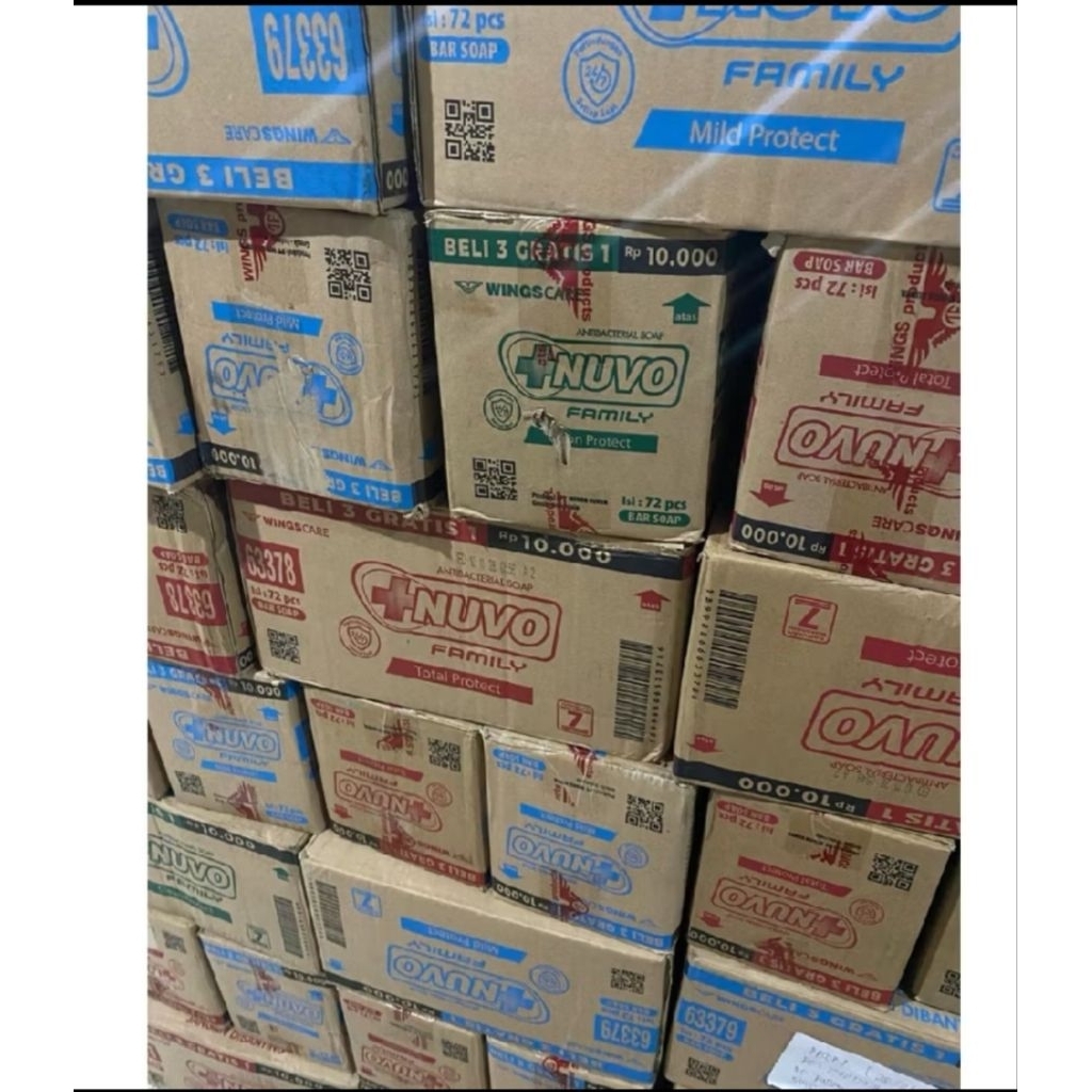 sabun nuvo 1 dus 72pcs