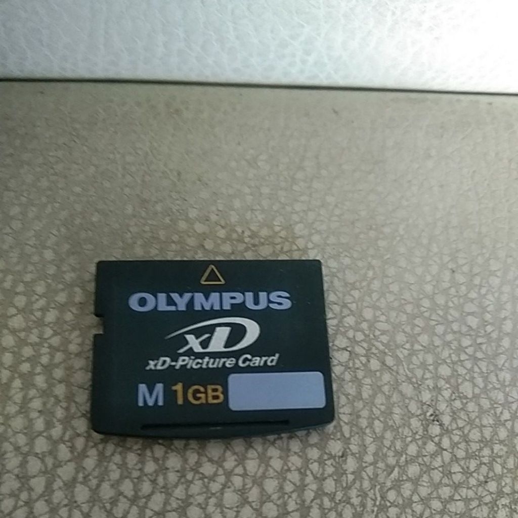 memory XD card Olympus 1gb second