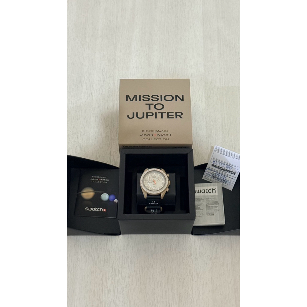 [Preloved] Swatch x Omega Mission to Jupiter