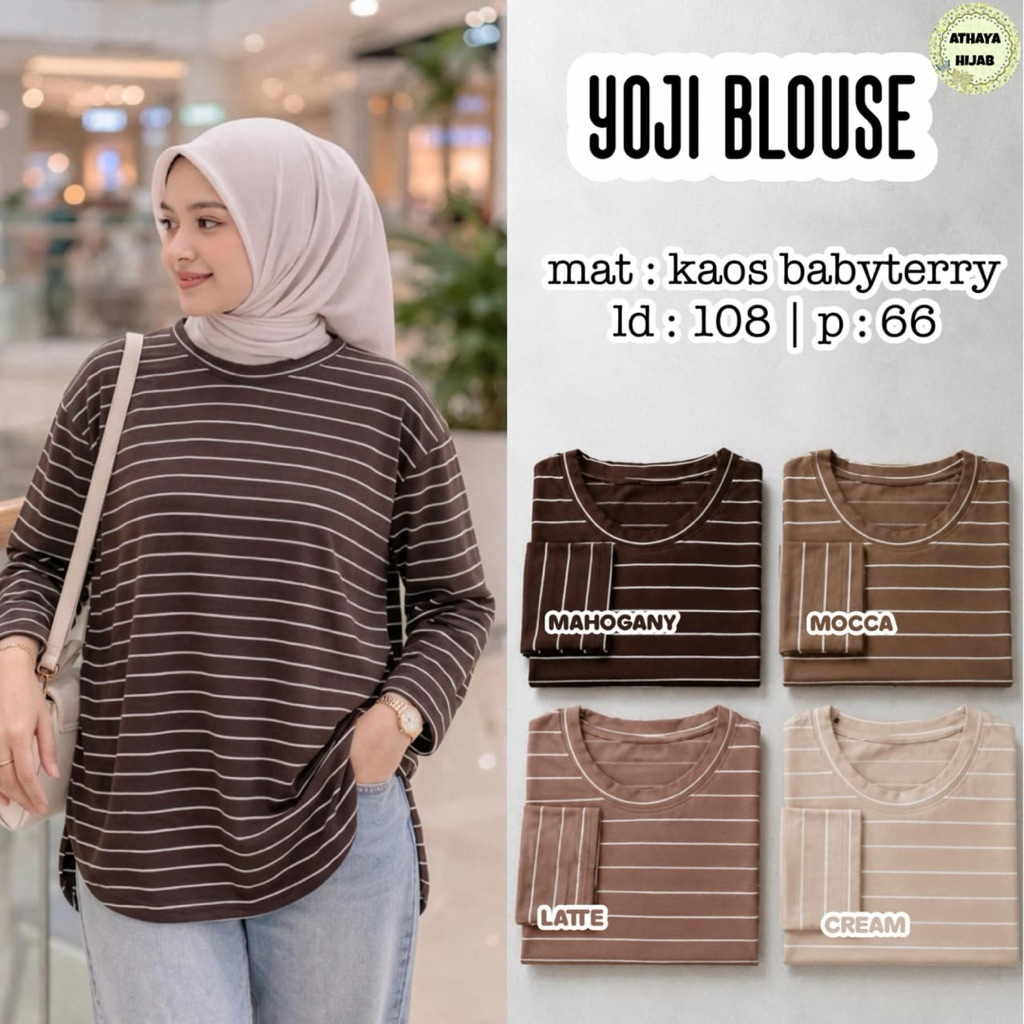 Yoji Blouse Atasan Wanita by Athaya