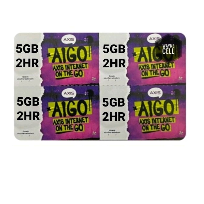 VOUCHER AXIS AIGO MINI 5GB 2HARI