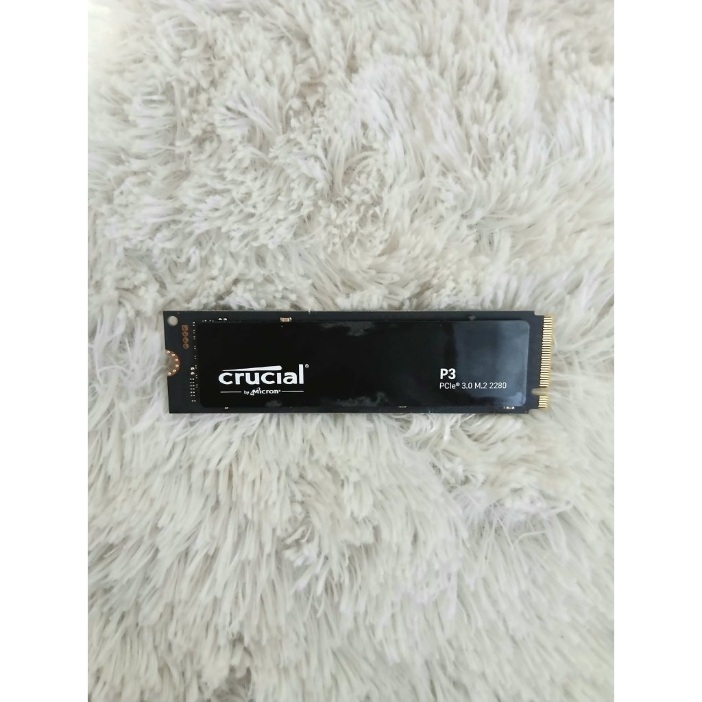 SSD M.2 NVMe Crucial P3 1TB 1000GB Normal Helath 74%