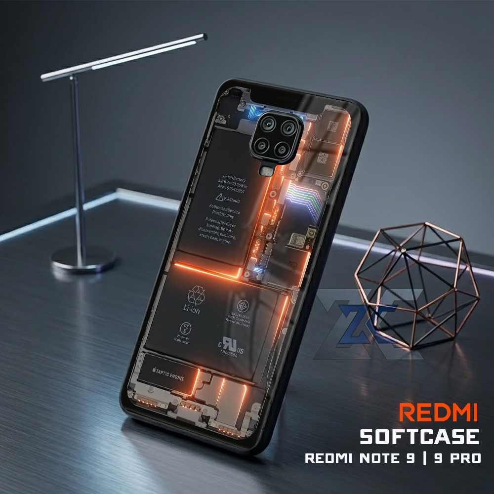 (TB21) Sofcase Lentur Bahan Karet REDMI NOTE 9 | Kesing Keren Lucu Aesthetic | Case Premium Machine