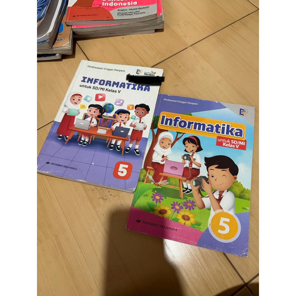 Buku Informatika TIK kelas 5 SD ori bekas