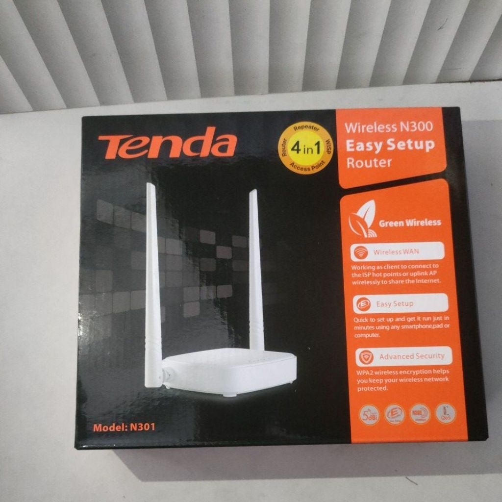 Tenda N301 Wireless N300 Router