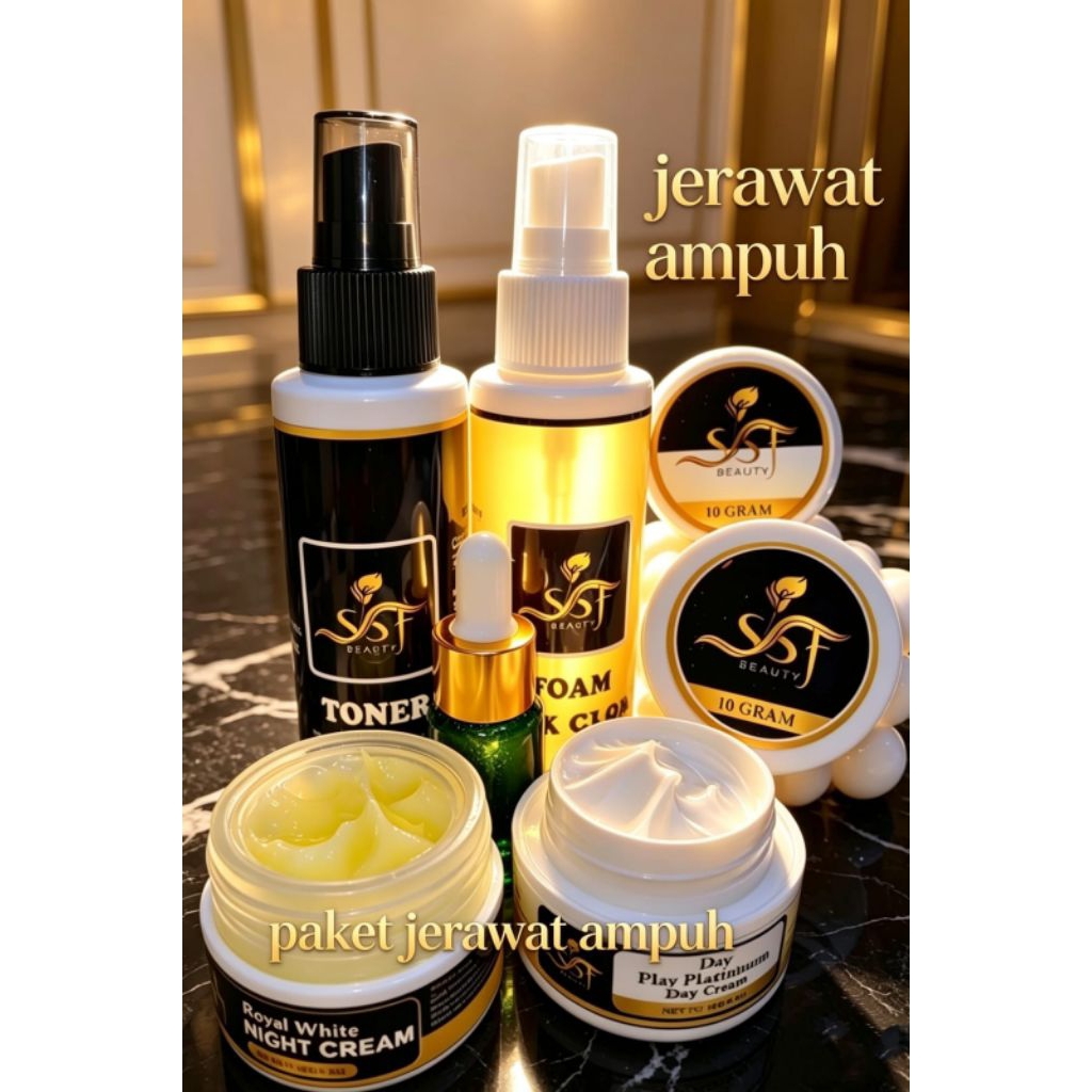 Paket Skincare ss beauty - Pencerah Wajah, Anti Jerawat, Aman untuk Kulit Sensitif
