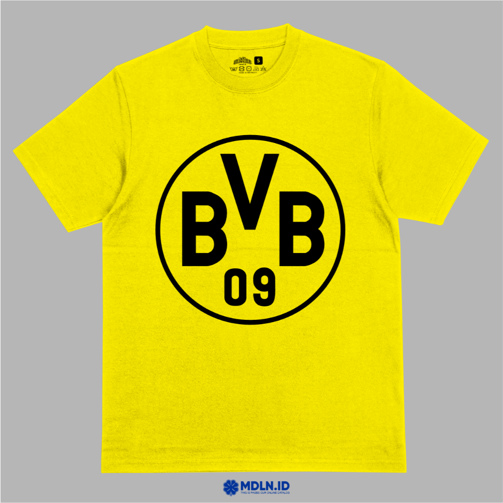 Kaos Casual Ultras Borussia Dortmund Fans keren Combed 30s Premium Dewasa