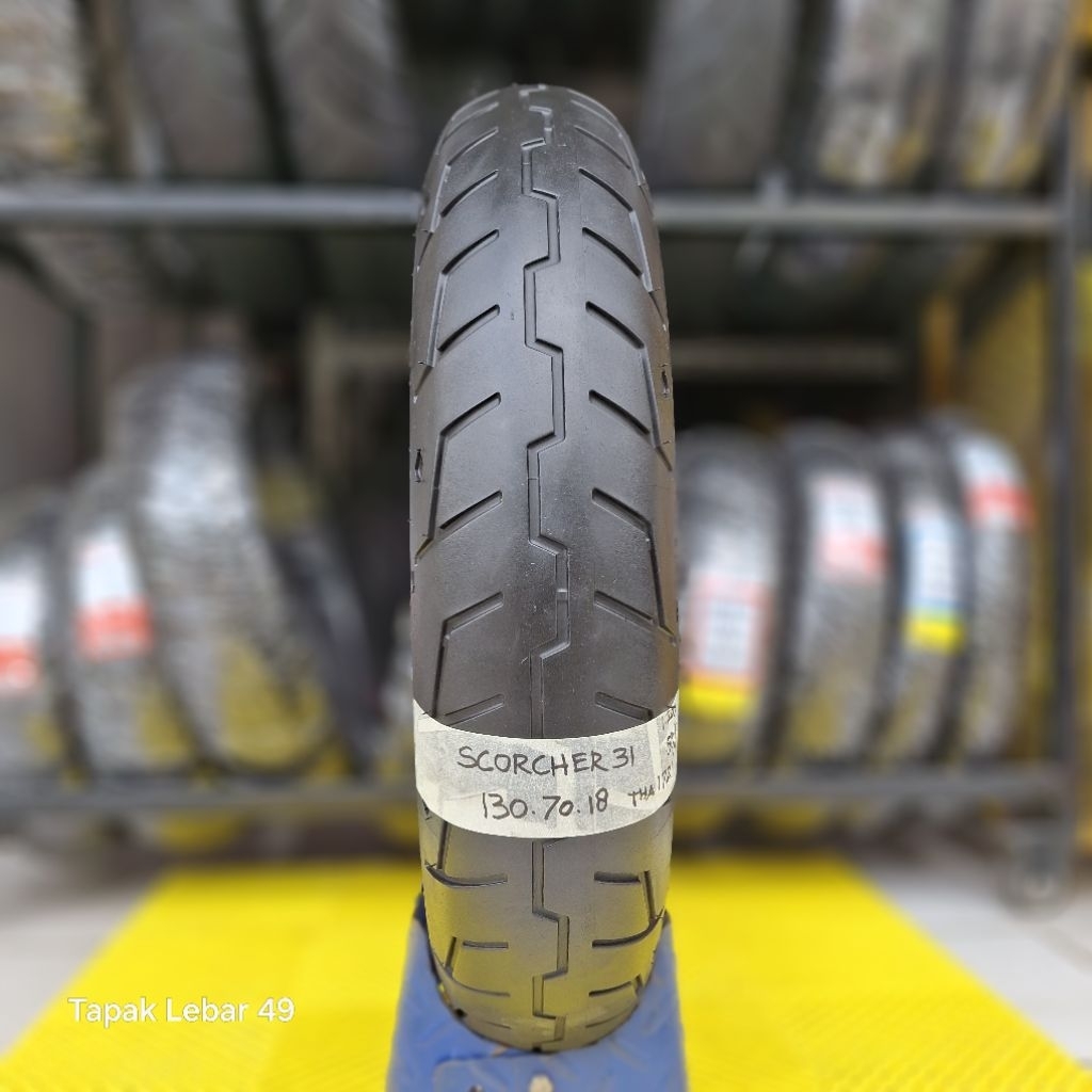 Ban Import MICHELIN Scorcher 31 130/70-18 Front Ring 18 Harley Davidson Tubeless 63H Ban Murah Origi
