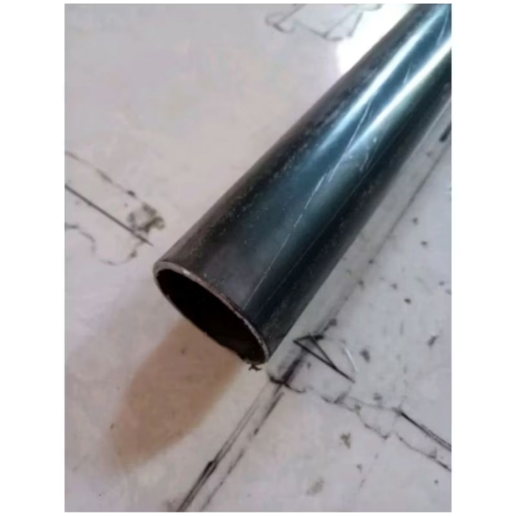 Pipa 1 inchi/200/ Pipa hitam galvanis/3cm × 3cm × ketebalan 1mm/ bahan kerajinan/ perkakas