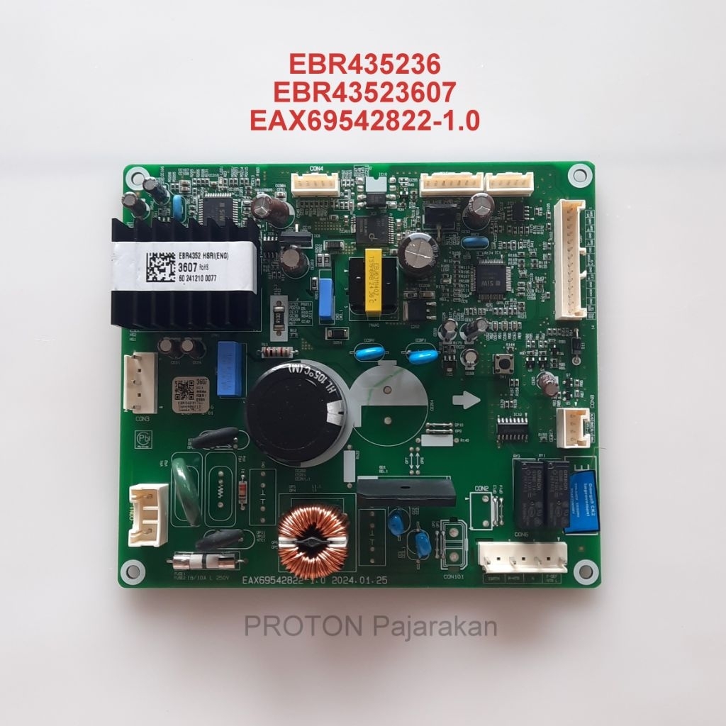 Mainboard EBR435236 EBR43523607 modul EAX69542822 1.0 BSA075NHMV Mesin Matherboard kulkas inverter L