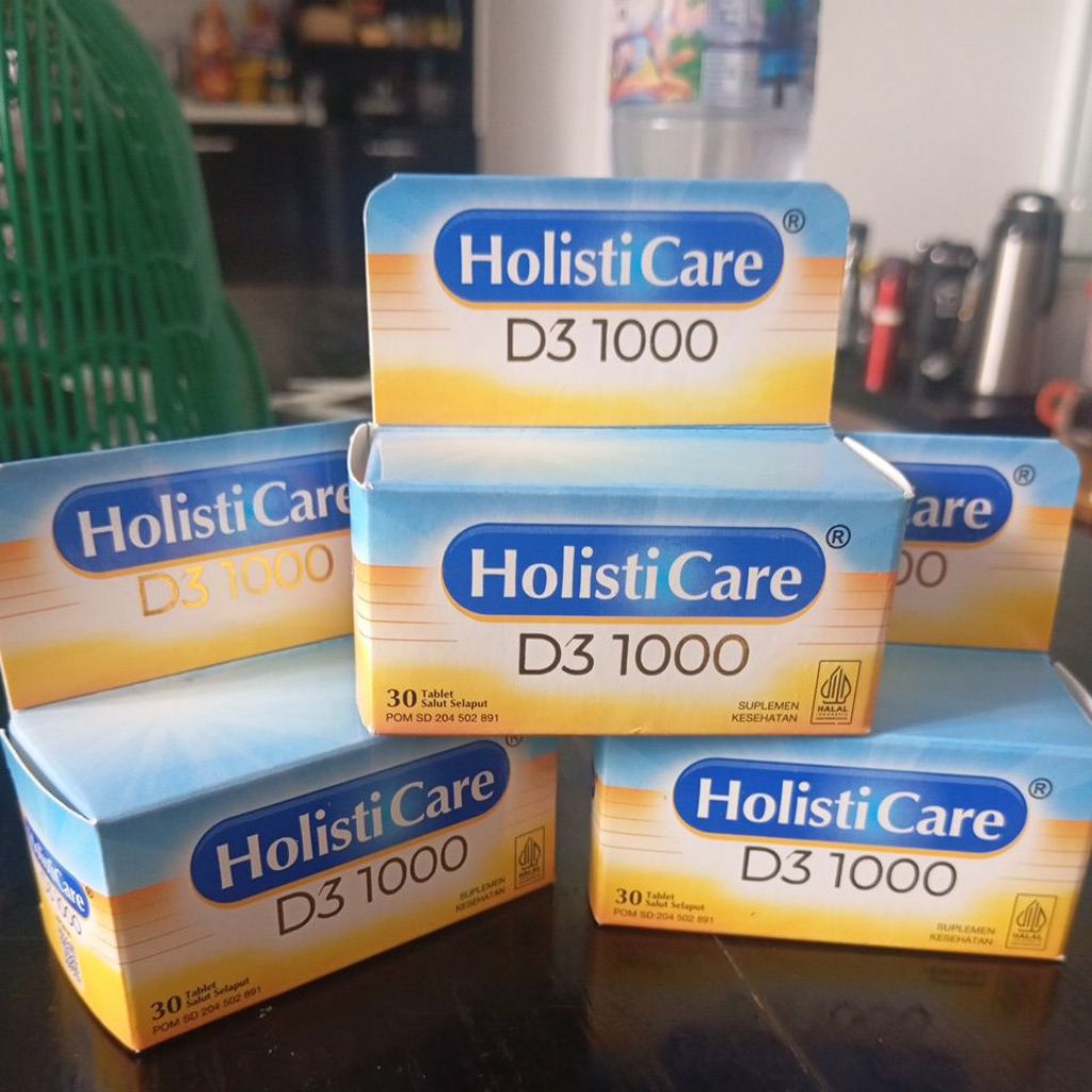 Holisticare Vitamin D3 1000 IU untuk Ibu Hamil, Menyusui, dan Lansia