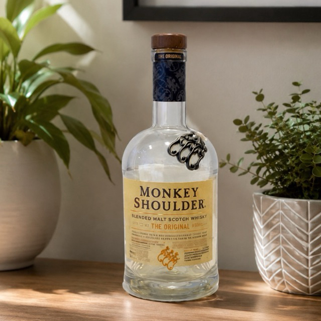 botol  dekorasi monkey shoulder |dekorasi/koleksi/ properti