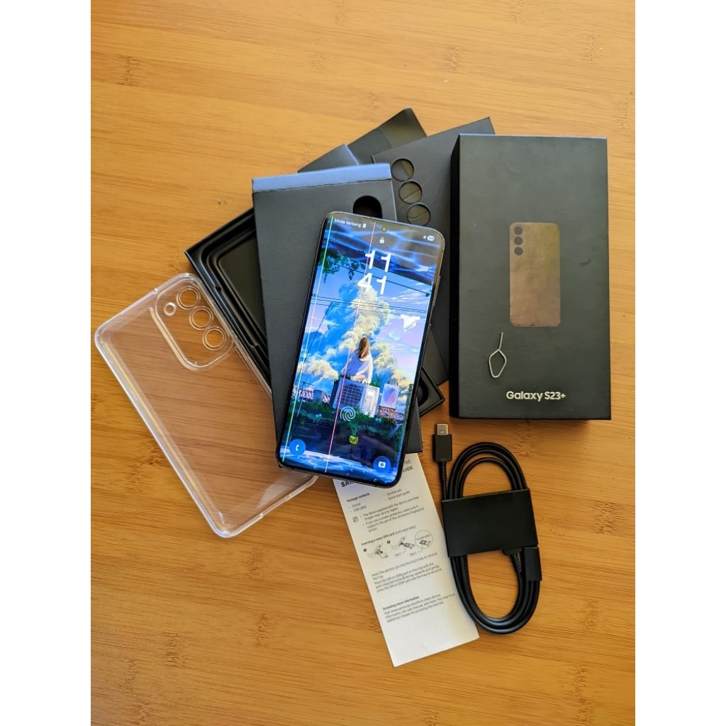 SAMSUNG S23+ (PLUS) MINUS LAYAR GARIS