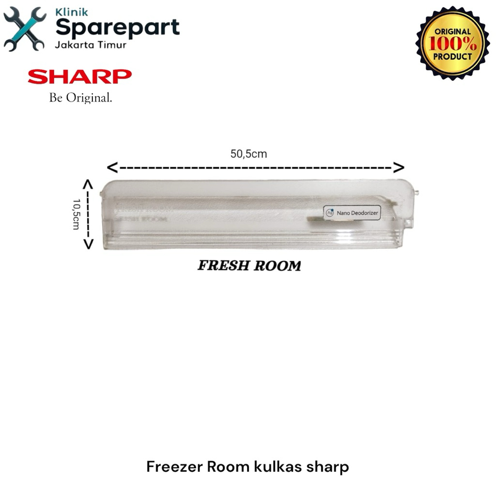 FREZER ROOM KULKAS SHARP