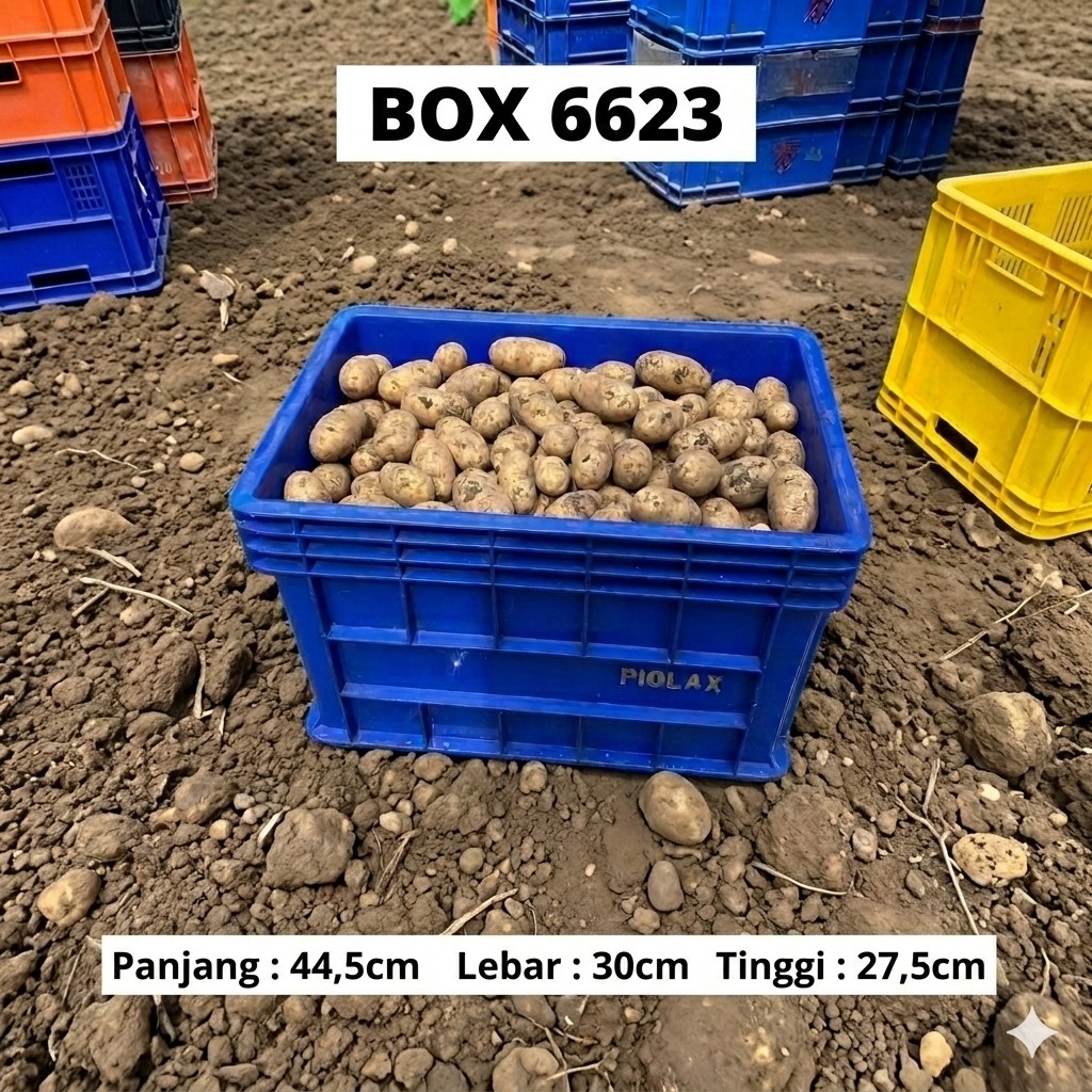 WARNA RANDOM Bok plastik contener rabbit tipe 6623 box perkakas bengkel 6623 box sperpar