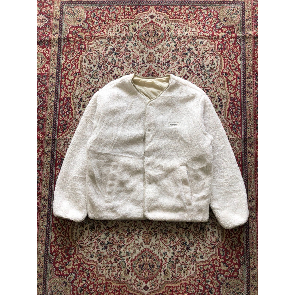 Covernat reversible fleece liner jacket Covernat Korean streetwear i385