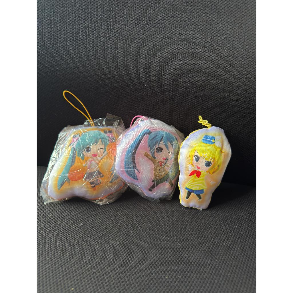 Hatsune Miku Vocaloid Kagamine Rin Koleksi Gantungan Kunci Keychain Pillow Strap Boneka