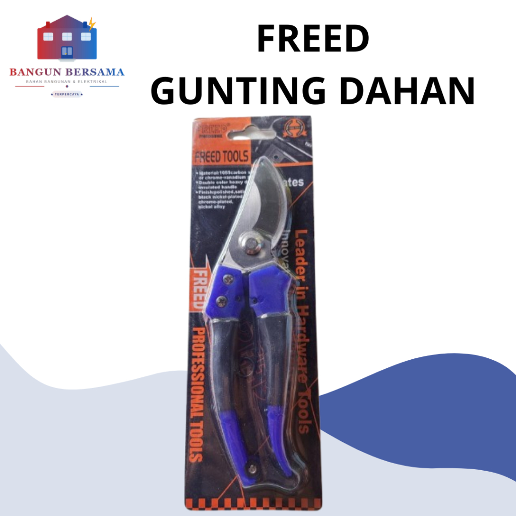 Gunting Dahan, Ranting, Bunga, Besi Merek FREED