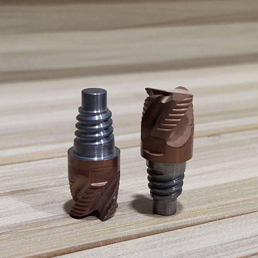 Mata endmill 12mm Carbide Roughing 12 mm cutter Milling 12mm Mata bor Fais bekas
