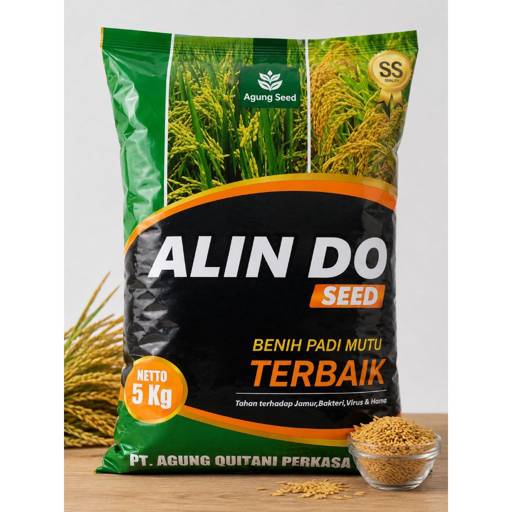 Benih Padi Pajajaran Alindo Asli | Bibit Padi Unggul | Siap Tanam Hasil Bagus